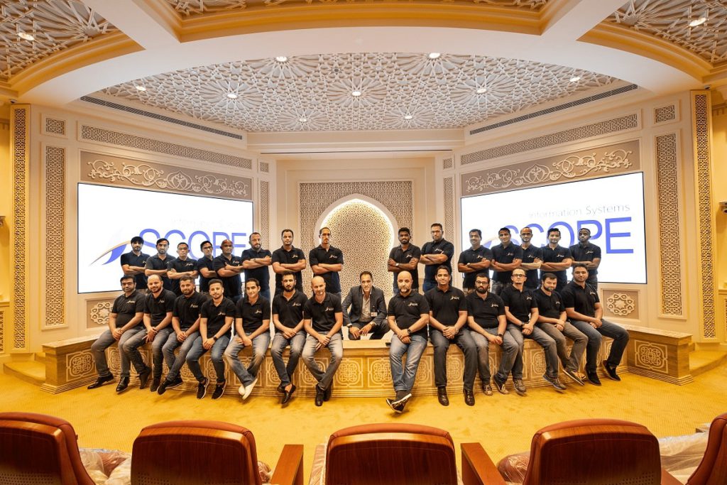 SCOPE personnel working together