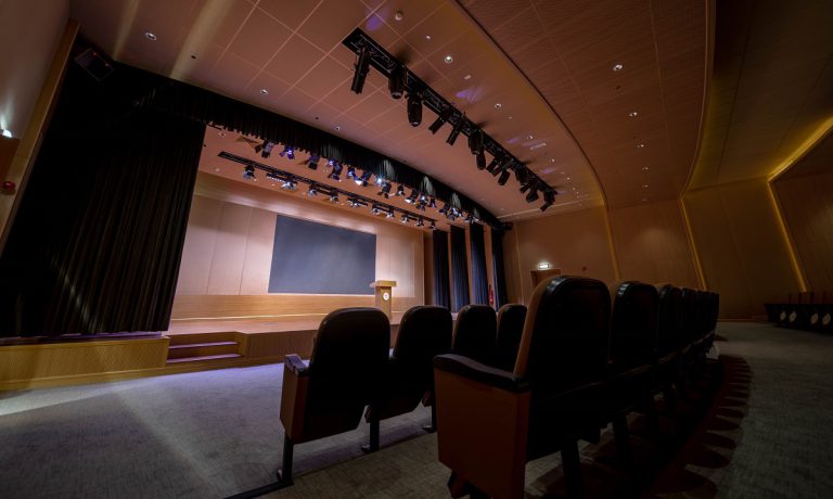 Integrated audio visual setup